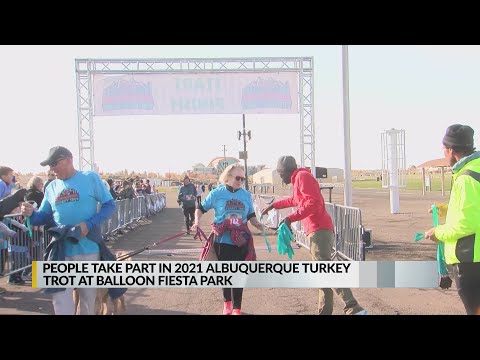 Vídeo: Corra em Albuquerque Turkey Trot