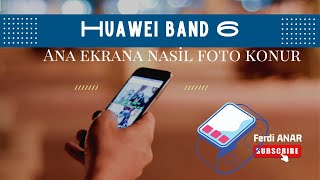 Huawei Band 6 Ekrana Foto Koyma... #huawei #band6