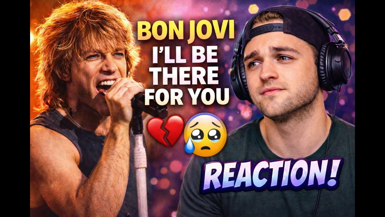 Rap fan reacts, first time listen to Bon Jovi - I'll be there for you! Great 80's vibe.