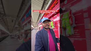 Purushottam express arrived its destination Puri 6 Hrs delay At PF No-8