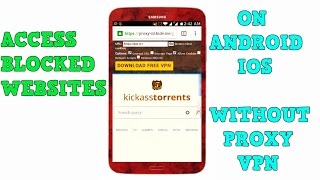 Hello !!! guys welcome back to another on how access blocked
websites.. but !! this time using your android mobile .. :d is the
best and very simple ...