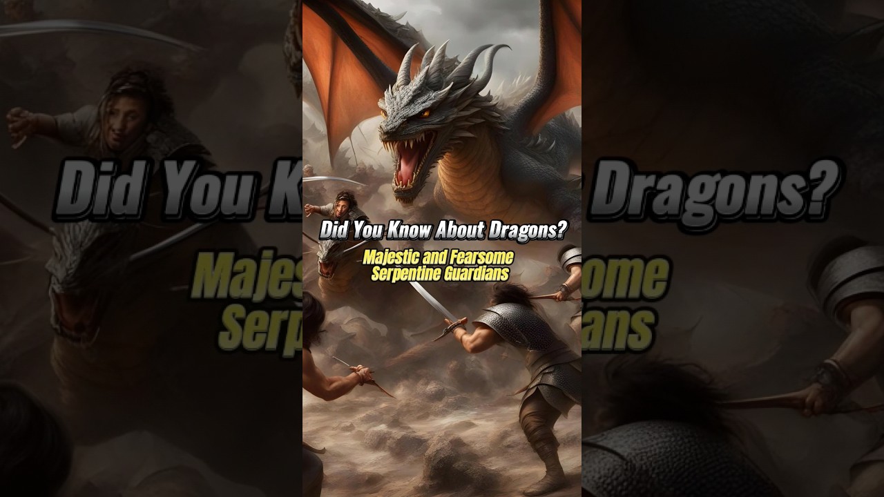Did You Know About Dragons? Majestic and Fearsome Serpentine Guardians 