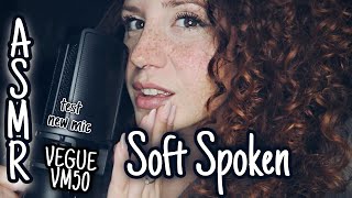 ASMR ita• il MIO PRIMO video in SOFT SPOKEN 💜 FRASI MOTIVAZIONALI con microfono VEGUE VM50 (+🎶relax) screenshot 1