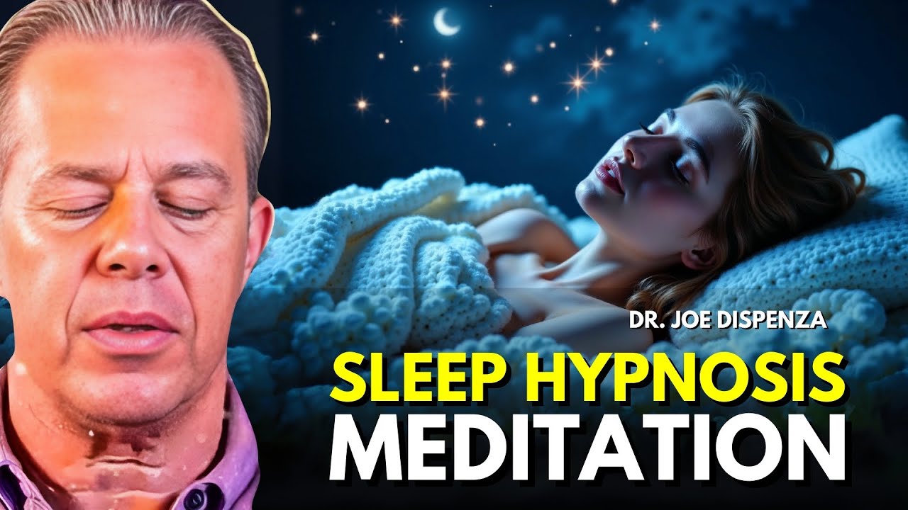 Joe Dispenza Guided Sleep Meditation, Stop Racing Thoughts, Anxiety Relief Sleep Hypnosis