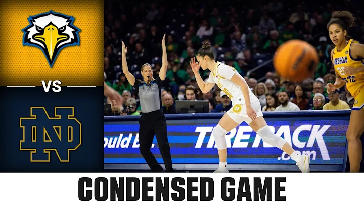 Morehead State vs. Notre Dame Condensed Game | 2025-26 ACC Women's Basketball