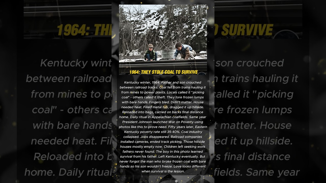 ⛏️❄️ 1964: THEY STOLE COAL TO SURVIVE