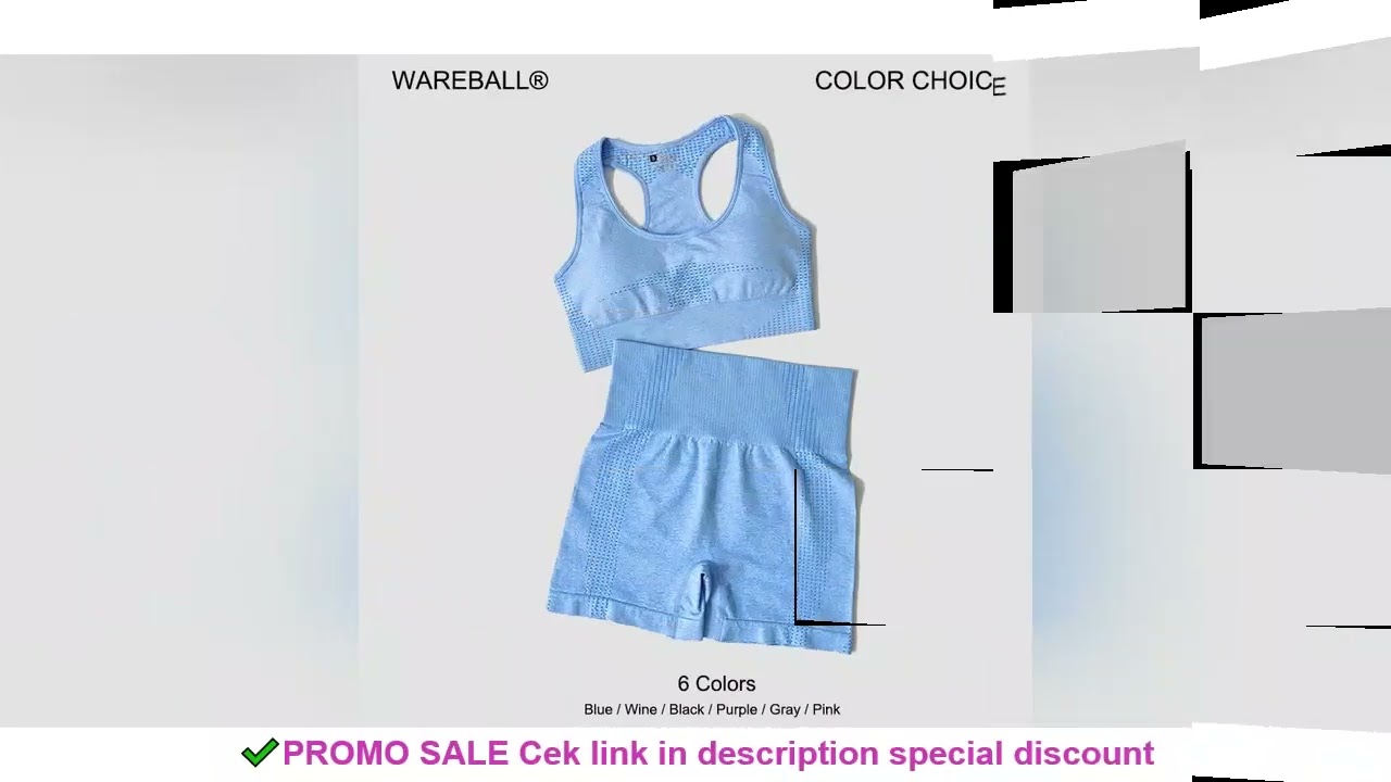 Women Seamless 2PCS Yoga Set Sports Bra High Waist Fitness Gym Shorts Gym Set Running Sportswear Wor