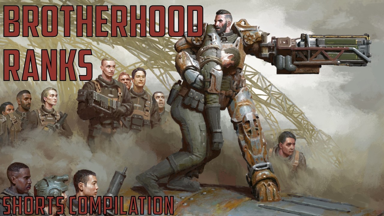 Ranks of the Brotherhood of Steel - Fallout Shorts Compilation - YouTube