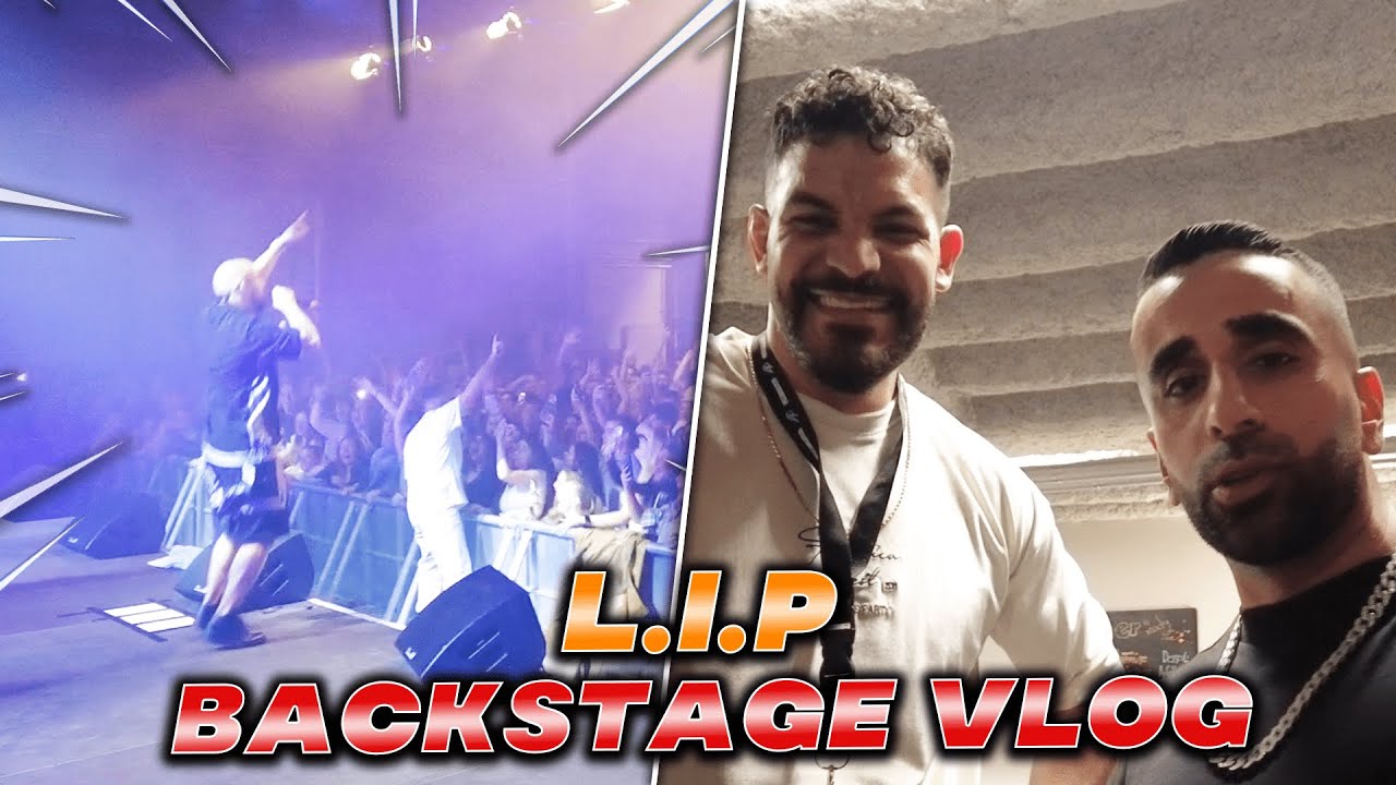 LIP TOUR BACKSTAGE MIT PA SPORTS KIANUSH JAMULE FOURTY RUA
