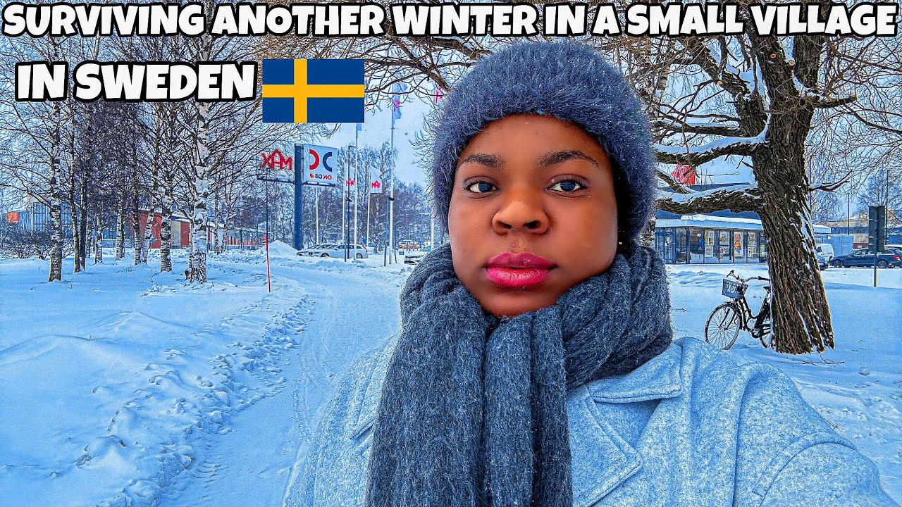 Surviving Another Winter 🥶 As  A Black Immigrant Living In A Small Village In Sweden 🇸🇪 | VLOG.