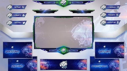 I will design animated twitch overlays, facecam, screens, panels and more