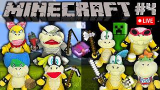 The Koopalings Play Minecraft Survival Ep 4 - Super Mario Richie Live