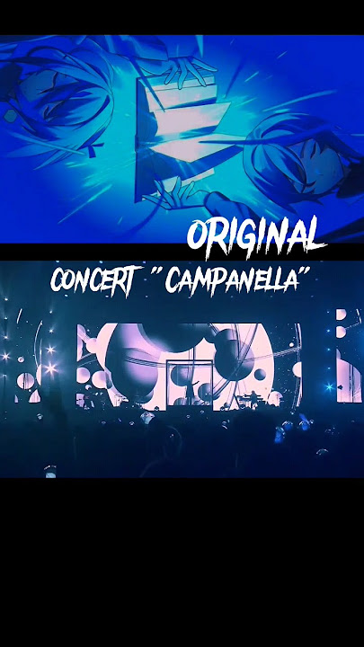 Original vs concert 