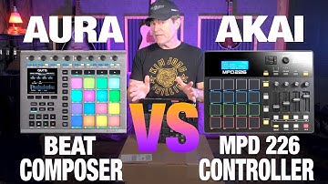 Nektar Aura Beat Composer vs Akai MPD 226. Can the Aura dethrone the venerable Akai pad controller?