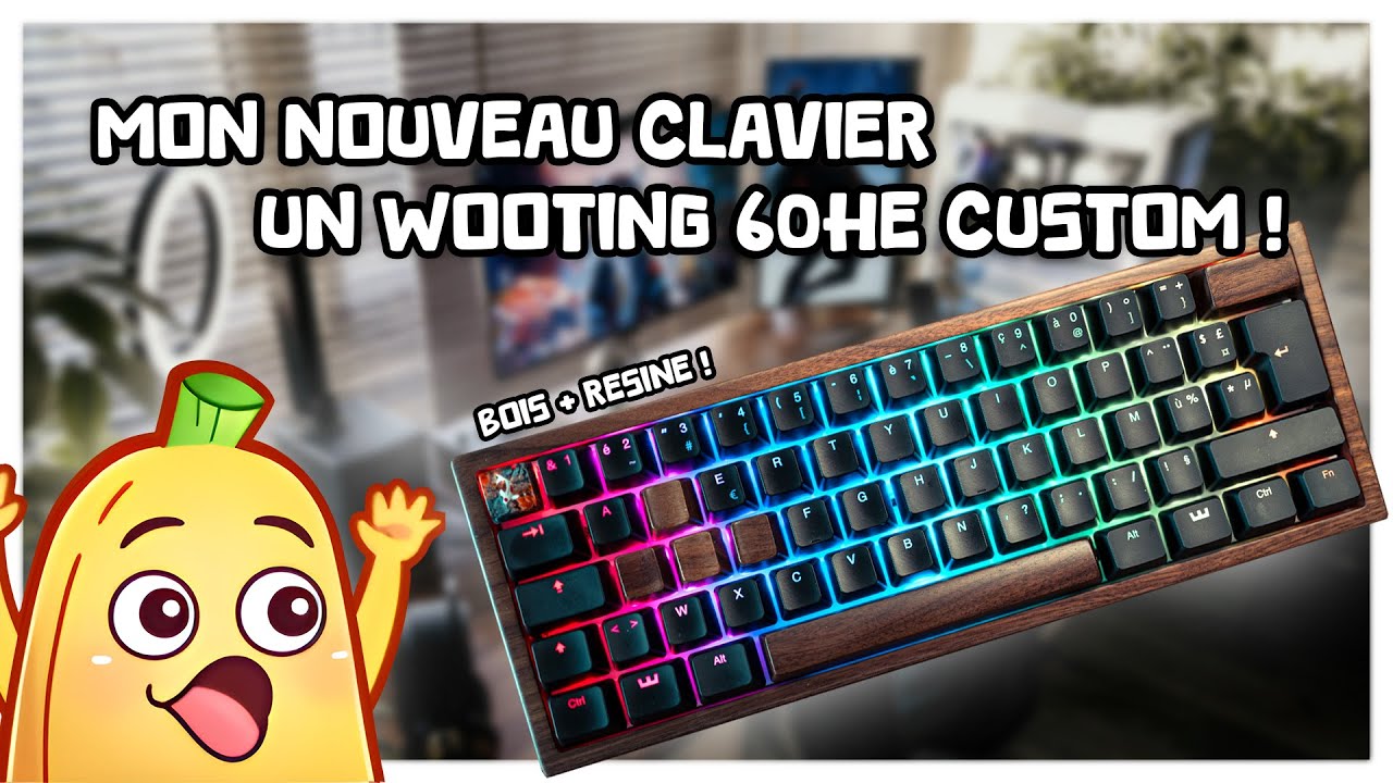 Un clavier pour les dominer tous ! (Wooting 60HE Custom)