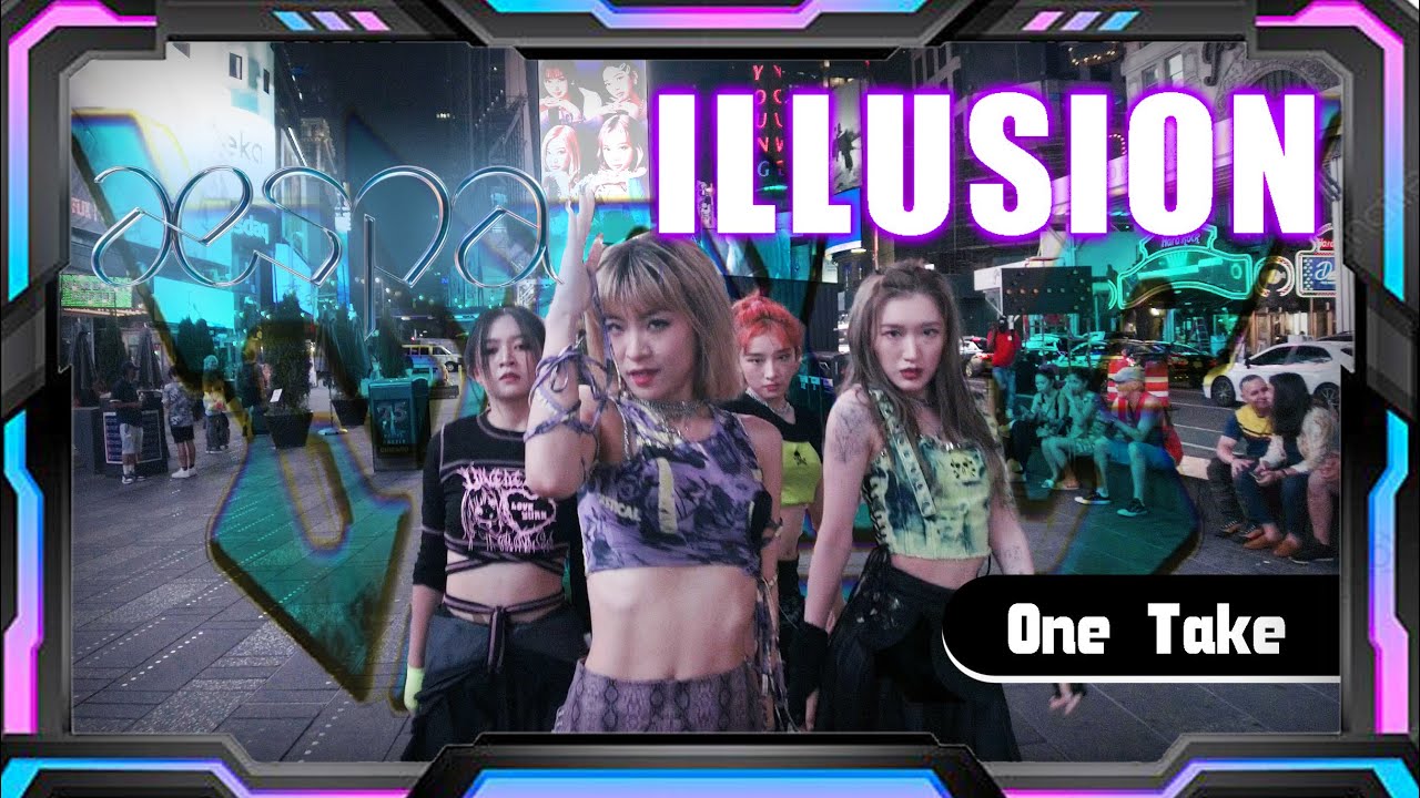 [KPOP IN PUBLIC |ONE TAKE |TIMES SQUARE] aespa 에스파 - 'Illusion (도깨비불)' Dance Cover by 404 Dance Crew
