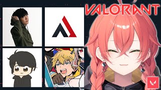 【 VALORANT 】突発フルパランク！w/エクス先輩、アルファさん、ギルさん、スパイギアさん【にじさんじ/獅子堂あかり】