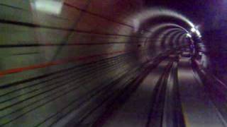 The new Singapore Circle Line MRT Train Tunnel from Bartley to Serangoon