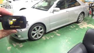 トヨタ/200系クラウンにGrgo-ZXTⅢをインストール!!カラーリモコンでのArmDisarm時!!