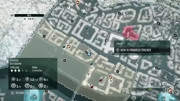 Hard to locate chest in Tuileries in Assassin
