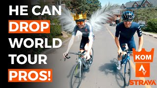 LIGHTWEIGHT Cyclist with 2325 STRAVA KOM (RANKED #9 IN THE WORLD) - Rowan Barrett the Climbing GOAT