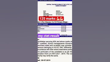 #ctetresult  |my result| hard work  #short #ctet #ctet_result#ctetresult2022 #youtubeshorts