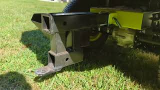80v Ryobi Tractor hitch adapter