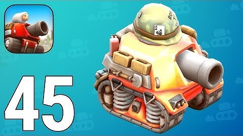 Pico Tanks Gameplay Walkthrough Part 45 - Slinky Cannon Tank [iOS/Android Games]