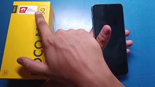 Poco M7 5G - Insert the registered sim to unlock poco phone