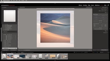 Adding a Background Image in the Print Module in Lightroom Classic