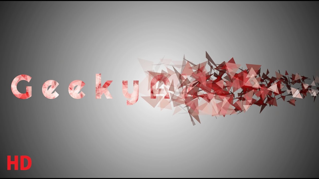 PARTICLES POLYGON FREE INTRO TEMPLATE #6