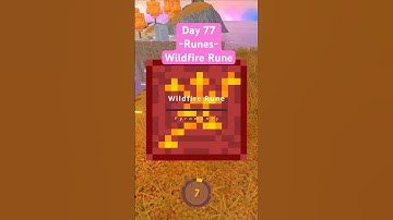 Day 77- Runes- Wildfire Rune #roguelike #gaming #gamedev #indiegame #wizard  #gamedesign #dnd