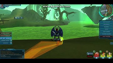 Fusionfall - walk on water hack - ft. master :D