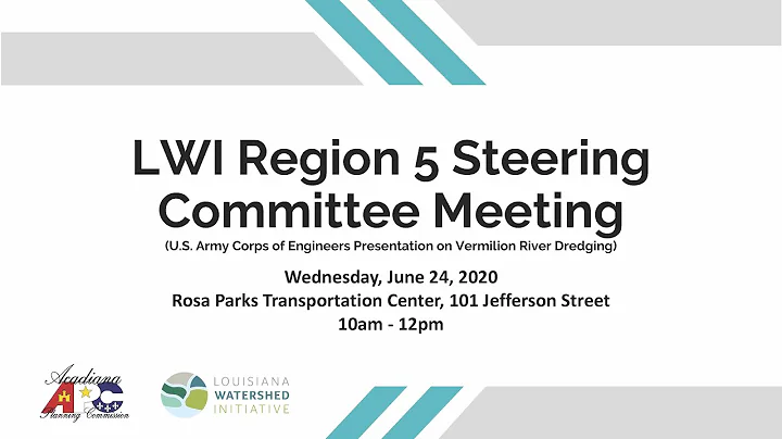 LWI Region 5 Steering Committee Meeting - 6/24/2020