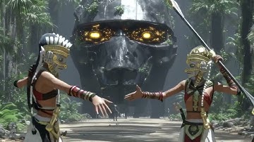 AI Short Film space universe sci-fi 4K version