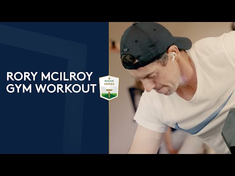 Rory McIlroy full gym workout | 2022 Slync.Io Dubai Desert Classic