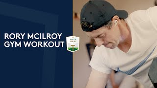 Rory McIlroy full gym workout | 2022 Slync.Io Dubai Desert Classic screenshot 2