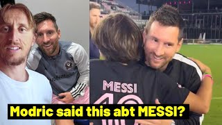 This is why Modric chose Messi over Ronaldo