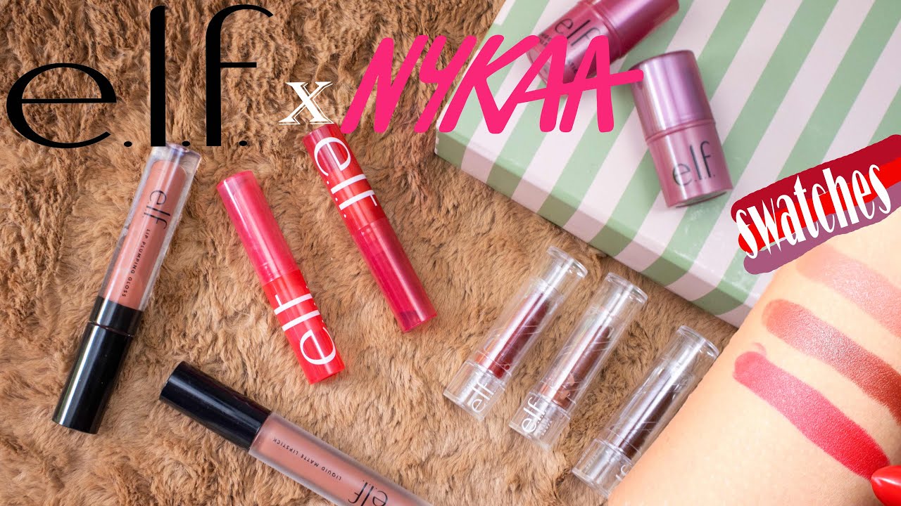 e.l.f cosmetics x Nykaa | Swatches | the hazel