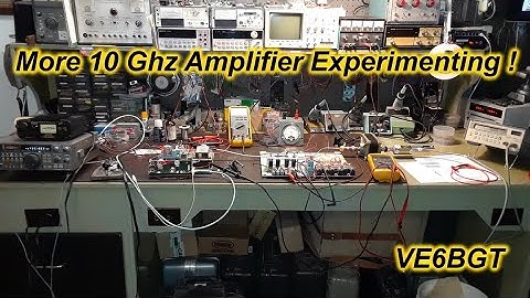 More 10 Ghz Experiments.