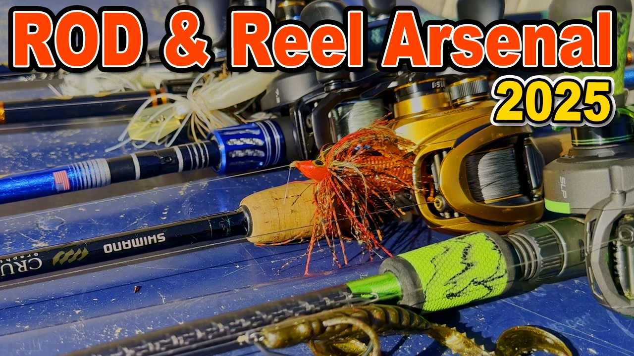 Our $5,000 Fishing Rod and Reel Arsenal for 2025!
