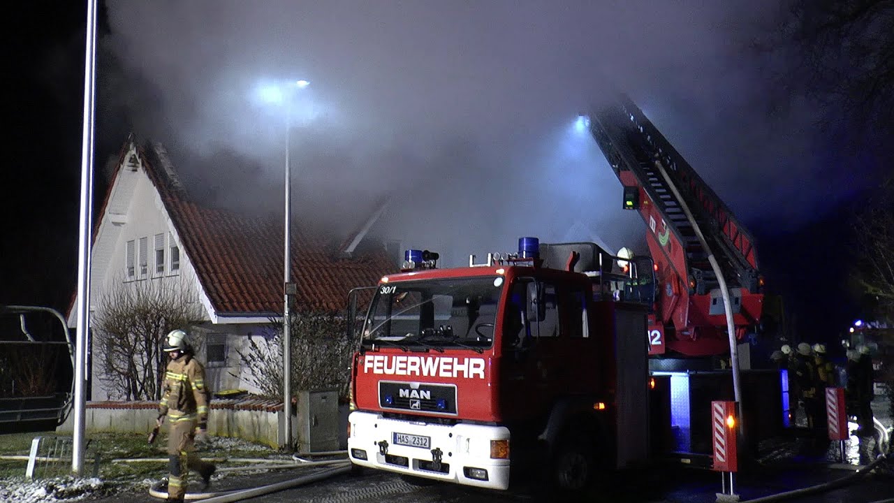 2020-01-29 Oberhohenried -Vollbrand eines Wohnhauses