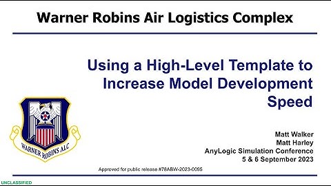 Using a High-Level Template to Increase Model Development Speed