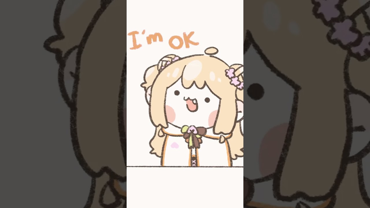 thanks…okok….👍#vtuber #hololive #ホロライブ #桃鈴ねね