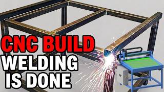 I Built a DIY CNC Plasma Table From Scratch Part (1 of 2) : Welding & Fabrication