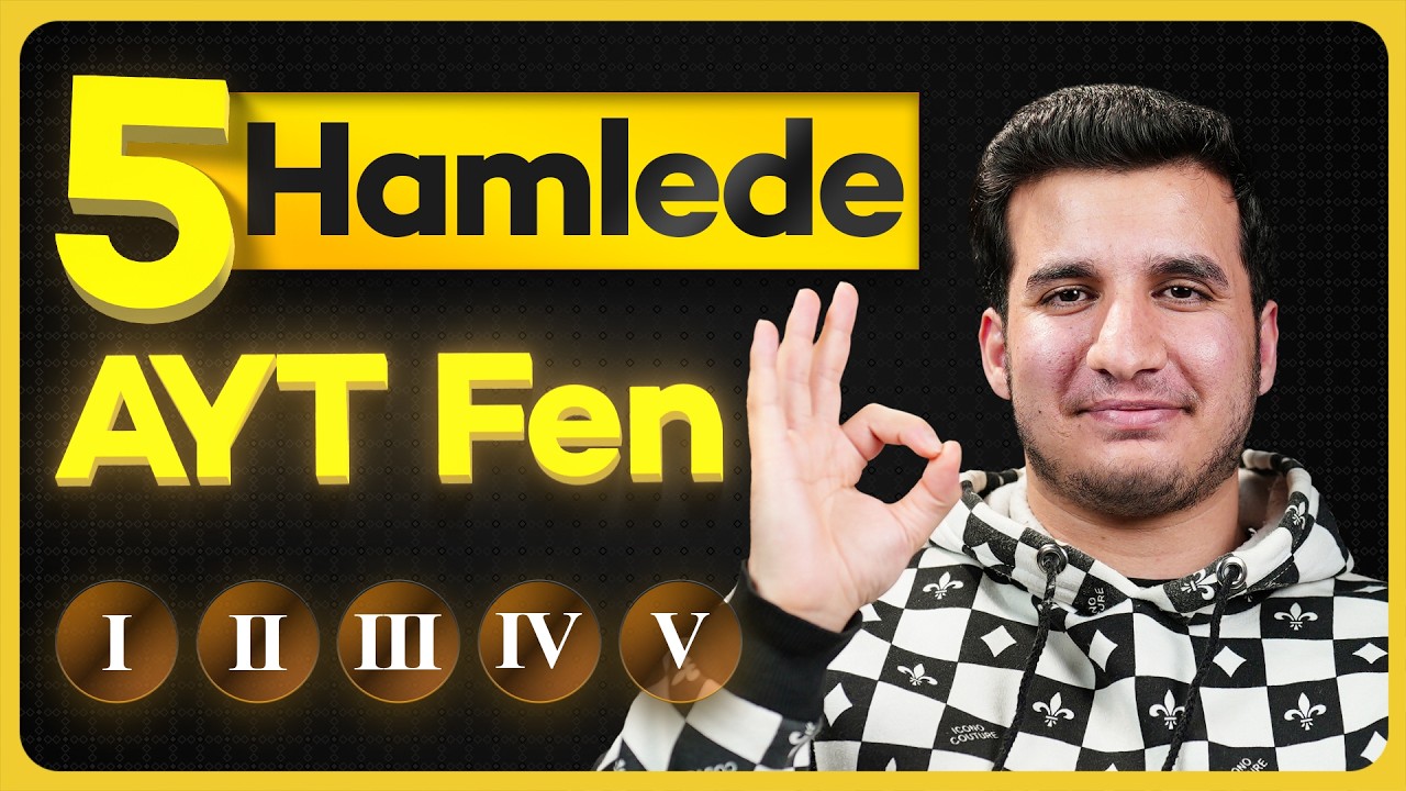 AYT Fen İçin 5 Sağlam Öneri