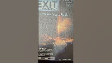 Exit the Game: The Professor