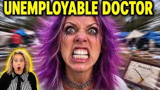 She Got A Useless Doctorate... Now She Walks Dogs