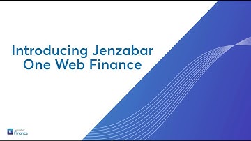 Jenzabar One Web Finance Overview