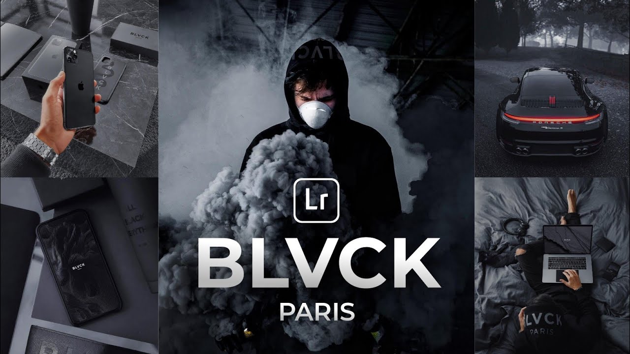 How to EDIT like BLVCK PARIS | Adobe Lightroom/Mobile Tutorial | Free presets lightroom